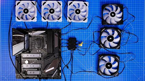 where to hook up case fans